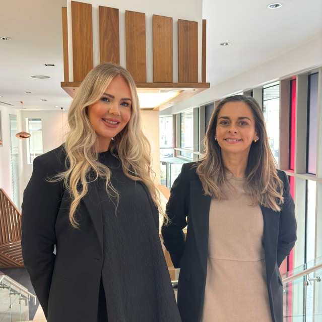 Lauren Dunne (left) and Holly Houghton (right) head up Quality Assurance for Insurance Services and Risk and Compliance