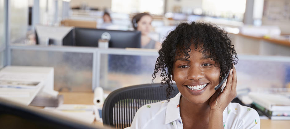 Young Black Woman Working In A Call Centre 2026 01 05 06 29 21 Utc