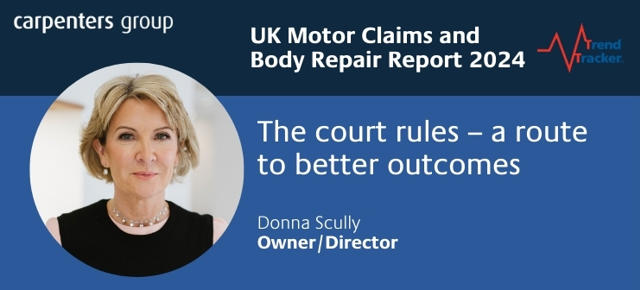 UK Motor Claims Rand Body Repair Report 2024 Donna Scully