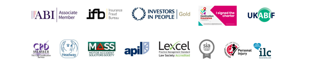 A list of images of accreditations and awards